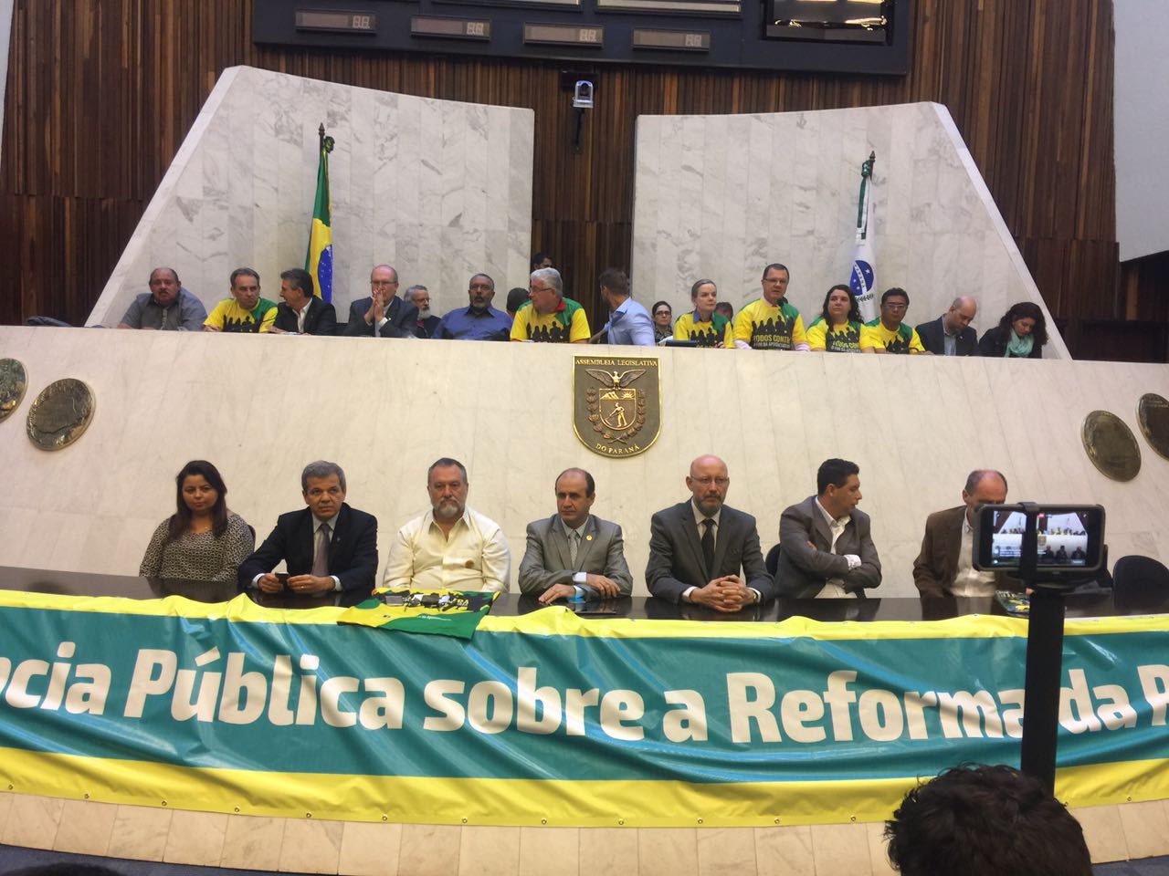 Audiência Pública contra a Reforma da Previdência (31/03)