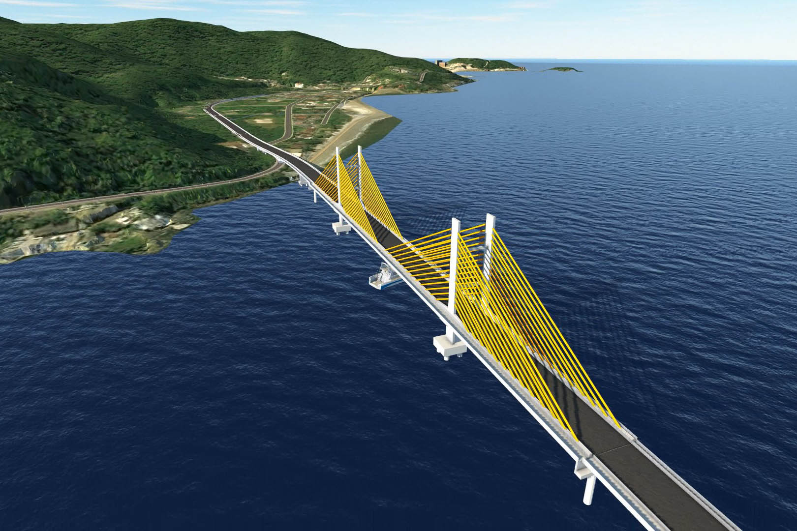 Servidores e conselheiros do TCE-PR discutem técnicas construtivas da ponte de Guaratuba