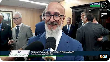 Deputados acompanham posse do novo Presidente do TCE-PR - Fernando Guimarães