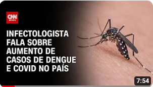 Infectologista fala sobre aumento de casos de dengue e Covid no país | LIVE CNN