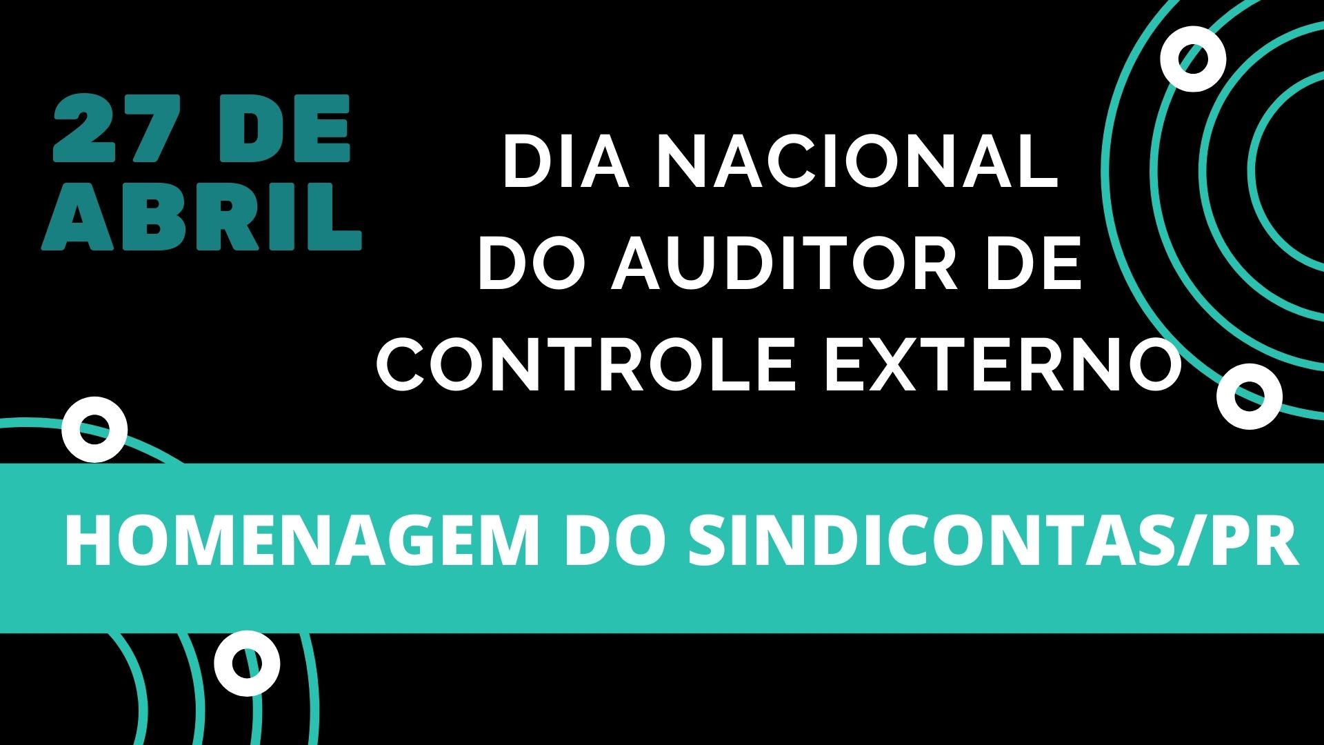 Homenagem do SindiContas/PR pelo DIA NACIONAL DO AUDITOR DE CONTROLE EXTERNO