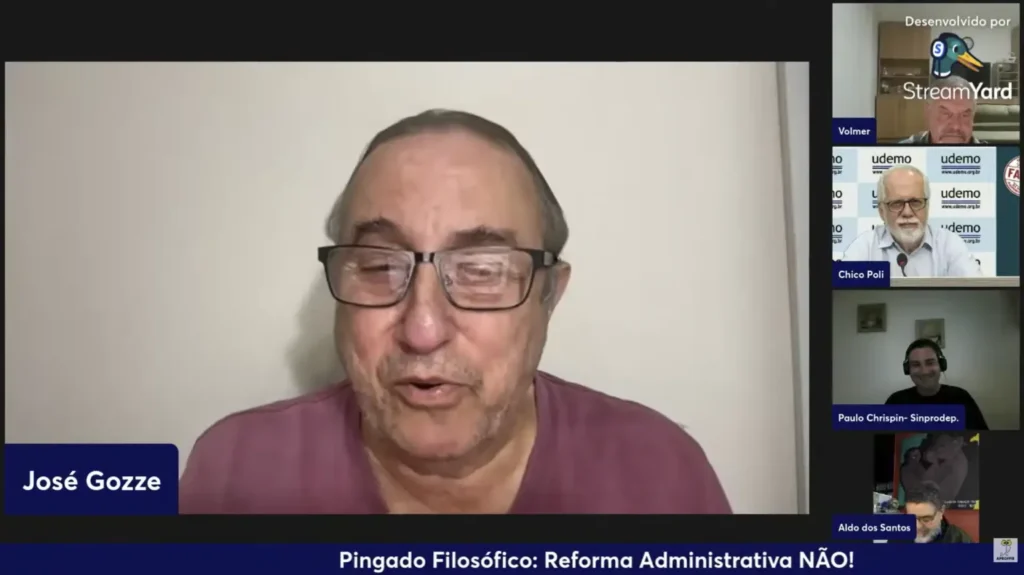 pública e entidades denunciam farsa da reforma administrativa