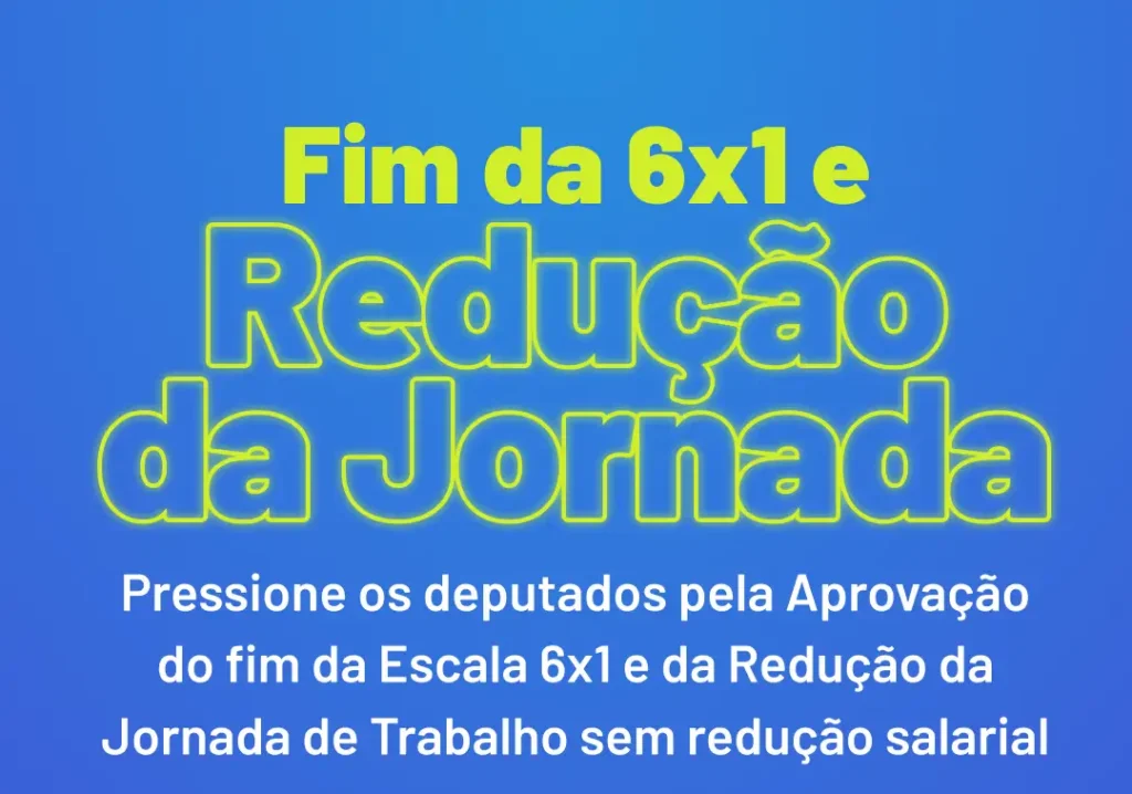 thumb fim da 6x1 e reducao da jornada publica